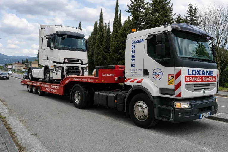 loxange dépannage de camion à Agen